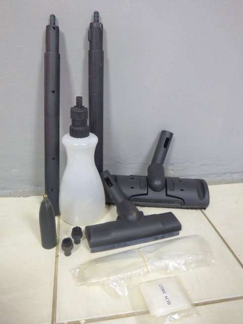 AN AWESOME GENESIS STEAM CLEANER & ALL ATTACHMENTS, A DREAM TO HAVE IN THE HOME!!
