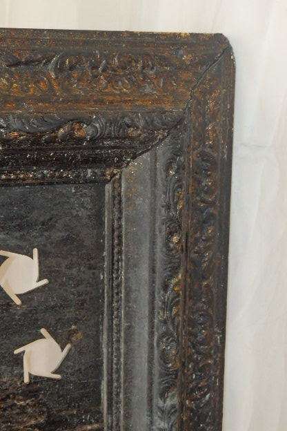 A STUNNING COLLECTION OF 7x LARGE (1m x 1m) "GOTHIC" STYLE FRAMES w/ AWESOME CUT-OUT PANELS bid/fram