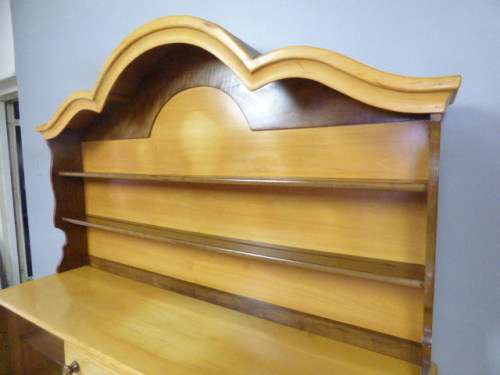 AN UNQUESTIONABLY BEAUTIFUL VINTAGE SOLID YELLOW WOOD & IMBUIA WELSH DRESSER, BEAUTIFUL & ELEGANT!!!