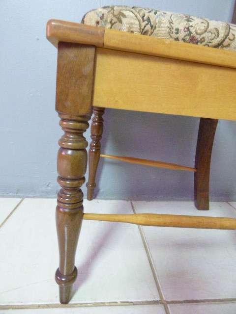 WOW! 6 STUNNING VINTAGE YELLOW WOOD & IMBUIA DINING CHAIRS.GORGEOUS WITH ANY TABLE!! Bid/chair