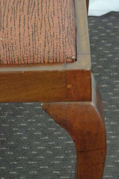 A BEAUTIFUL AND VERY WELL MADE ANTIQUE SOLID IMBUIA BALL AND CLAW DRESSING TABLE STOOL