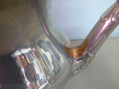 A BEAUTIFUL VINTAGE SILVER PLATED FOOTED TEAPOT AND COFFEE POT! FABULOUS!!!