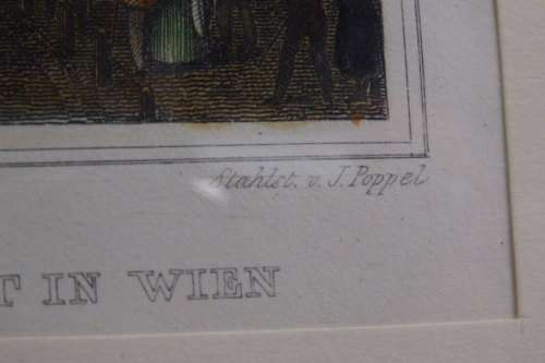 4x GORGEOUS VINTAGE PRINTS OF EUROPEAN CITIES IN THE 1800's BY 19th CENTURY ARTISTS bid/print