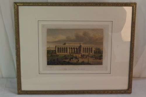 4x GORGEOUS VINTAGE PRINTS OF EUROPEAN CITIES IN THE 1800's BY 19th CENTURY ARTISTS bid/print