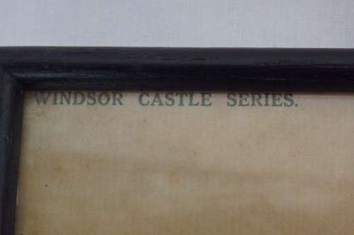 FOUR AWESOME VINTAGE WATERCOLOUR PRINTS OF WINDSOR CASTLE IN THE MID 1700's BY PAUL SANDBY