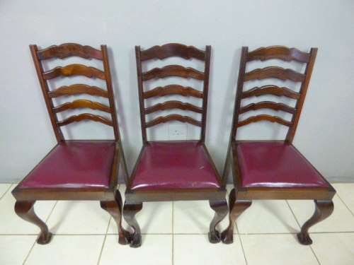 3 FABULOUS BALL AND CLAW DINING/OCCASIONAL CHAIRS. STUNNING IN ALL LIVING ROOMS. Bid/chair