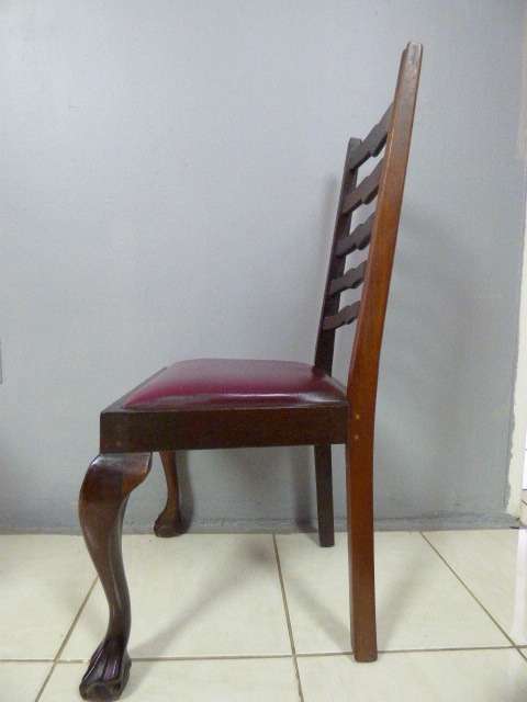 3 FABULOUS BALL AND CLAW DINING/OCCASIONAL CHAIRS. STUNNING IN ALL LIVING ROOMS. Bid/chair