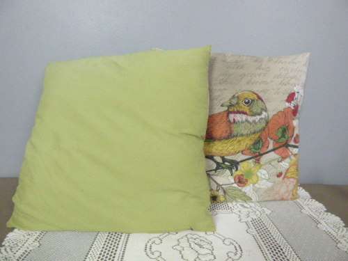 TWO GORGEOUS LARGE COLOURFUL & BRIGHT CUSHIONS!! FANTASTIC ON A SOFA OR BED!!!