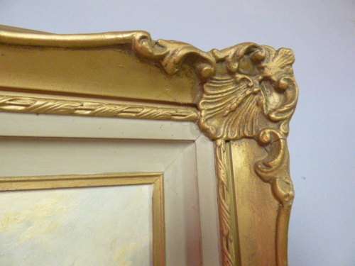 **RS17** An original signed & framed oil on canvas painting by Giovanni (Gino) Fasciotti 1883-1961