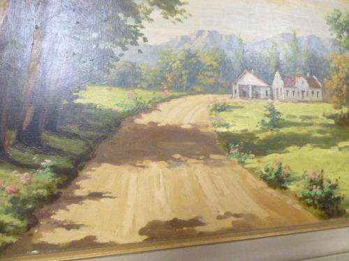 **RS17** An original signed & framed oil on canvas painting by Giovanni (Gino) Fasciotti 1883-1961