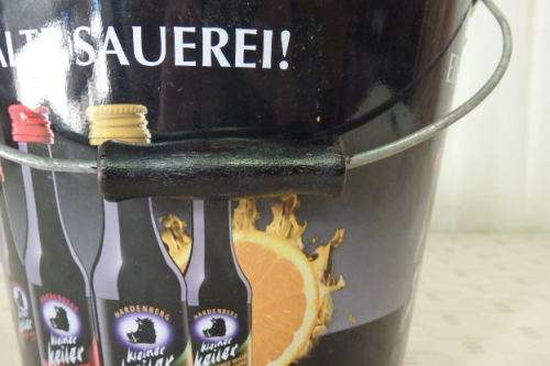 THREE AWESOME GERMAN "KLEINER KEILER" SHOOTER ICE BUCKETS WITH A CARRY HANDLE bid/ice bucket