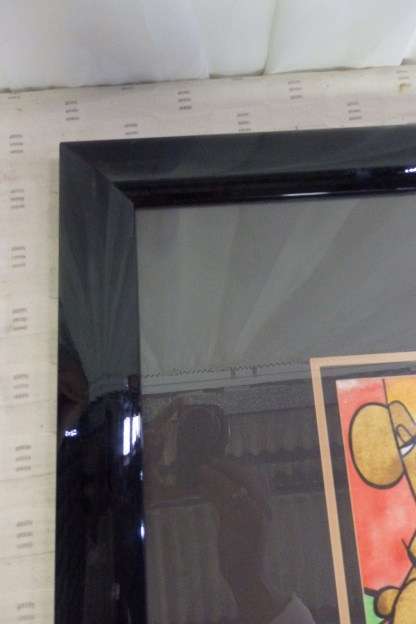 ***BARGAIN*** 2x MAGNIFICENTLY FRAMED & SIGNED ORIGINAL "DARIO" ABSTRACT PAINTINGS! bid/painting