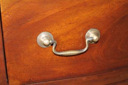A TRULY MAGNIFICENT LARGE SOLID INDONESIAN TEAK 6-DRAWER "BOMBE" COMMODE IN AWESOME CONDITION