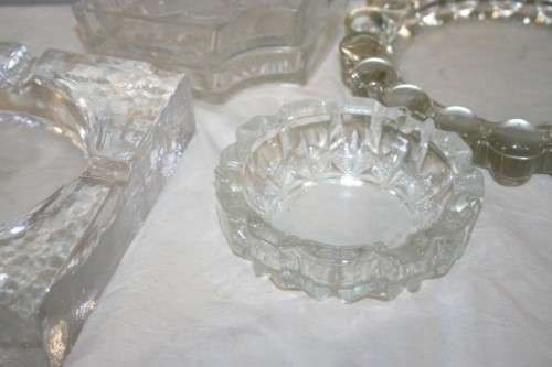 A STUNNING COLLECTION OF 6x ASSORTED ASHTRAYS, GREAT FOR A SMOKING LOUNGE OR PUB