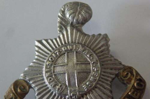A SUPERB ''THE ROYAL SUSSEX'' REGIMENT BRITISH ARMY LINE INFANTRY CAP BADGE