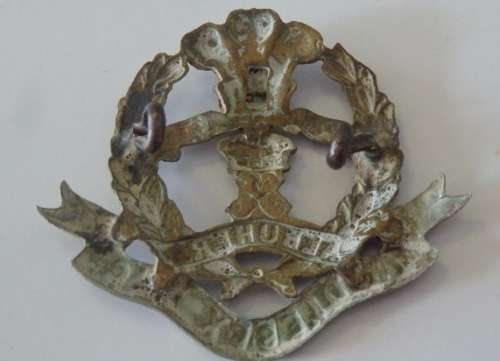 A FANTASTIC ALBUHERA ''MIDDLESEX REGIMENT'' OFFICERS SERVICE DRESS BADGE