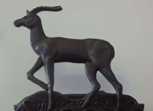 A SUPERB SOUTH AFRICAN 'PRETORIA REGIMENT' ''PRINCESS ALICE OWN'' BERET BADGE