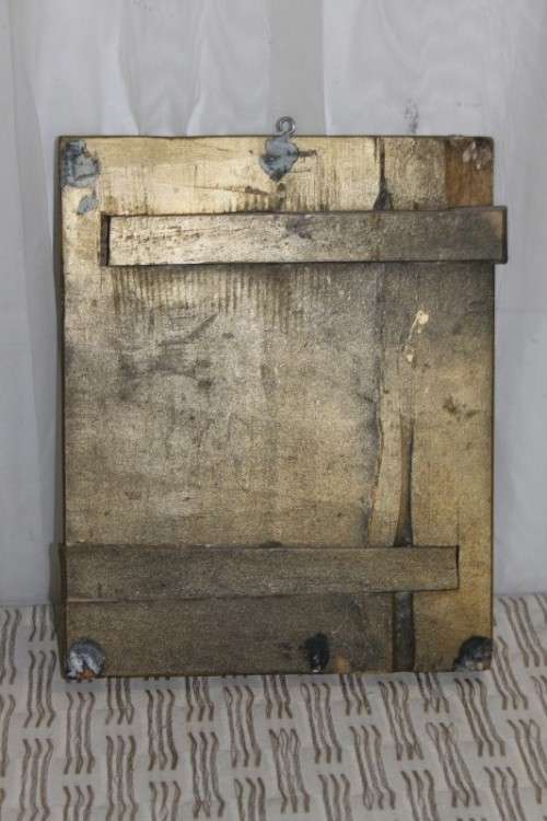 A WONDERFUL RUSSIAN ORTHODOX RELIGIOUS ICON "MARY MAGDALENE" WITH INCREDIBLE ARTWORK