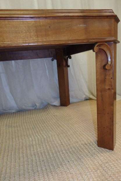 A BEAUTIFUL AND EXQUISITELY MADE BURMESE TEAK CENTER COFFEE TABLE IN GORGEOUS CONDITION