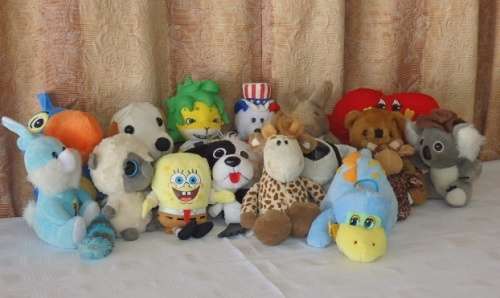 16x GORGEOUS ASSORTED COLLECTIBLE FLUFFY TOYS IN GREAT CONDITION - GREAT STOCKING FILLERS bid/toy