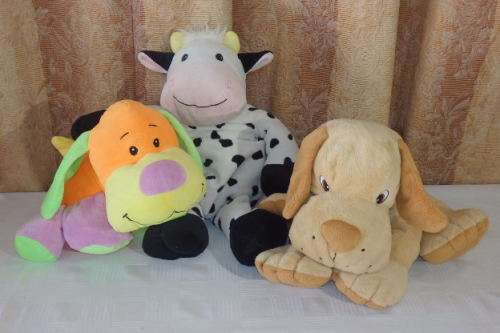 6x (BIG) GORGEOUS ASSORTED COLLECTIBLE FLUFFY TOYS IN GREAT CONDITION - GREAT FOR KIDS! bid/toy