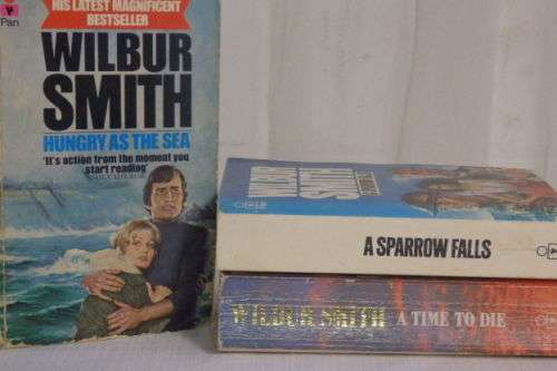 ***JOB LOT*** A FANTASTIC COLLECTION OF ELEVEN 'WILBUR SMITH' BEST SELLING THRILLER NOVELS