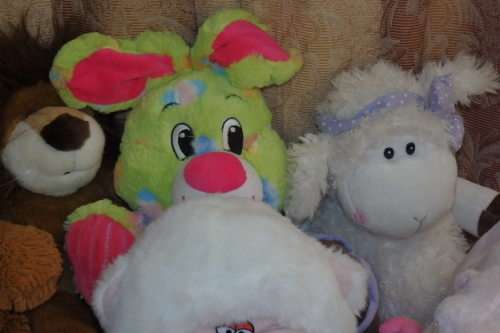 SIX GORGEOUS ASSORTED COLLECTIBLE FLUFFY TOYS IN GREAT CONDITION - GREAT STOCKING FILLERS bid/toy