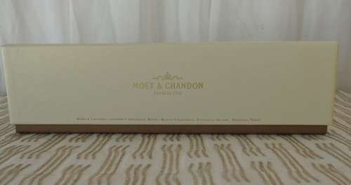 Four awesome "Moet & Chandon" Champagne (1999 Vintage) display boxes in excellent condition RS17