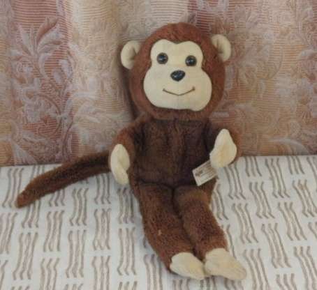 AN AWESOME "RUSS" COCONUT THE MONKEY SOFT TOY WITH THE ORIGINAL LABEL! GREAT GIFT!!!