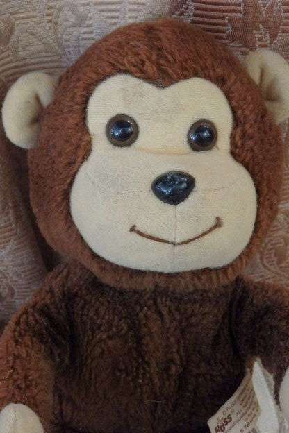 AN AWESOME "RUSS" COCONUT THE MONKEY SOFT TOY WITH THE ORIGINAL LABEL! GREAT GIFT!!!