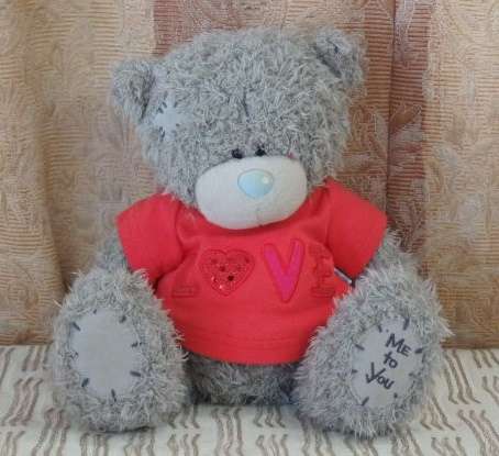 A GORGEOUS & VERY COLLECTABLE "ME TOO YOU" LOVABLE TEDDY BEAR IN GOOD CONDITION! BEAUTIFUL GIFT!!!!!