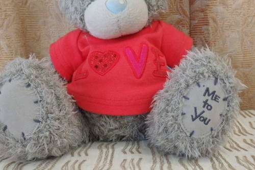 A GORGEOUS & VERY COLLECTABLE "ME TOO YOU" LOVABLE TEDDY BEAR IN GOOD CONDITION! BEAUTIFUL GIFT!!!!!