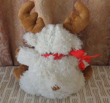 A GORGEOUS 'RUDOLF THE RED NOSE REINDEER' SOFT TOY IN EXCELLENT CONDITION! PERFECT FOR XMAS!!!