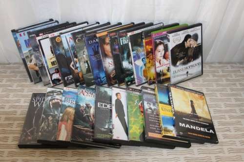 A FANTASTIC COLLECTION OF 25x ASSORTED DVD'S INCLUDING SOME TOP-TITLES bid/dvd