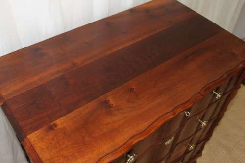 A STUNNING ANTIQUE 4-DRAWER SOLID IMBUIA BALL AND CLAW CHEST OF DRAWERS IN AWESOME CONDITION