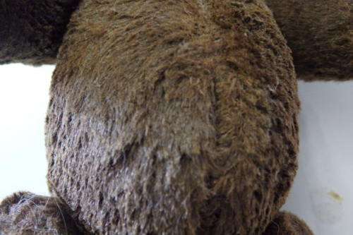 A RARE ANTIQUE "FULLY JOINTED" CINNAMON TEDDY BEAR IN ITS ORIGINAL BOX = WOW!!!!