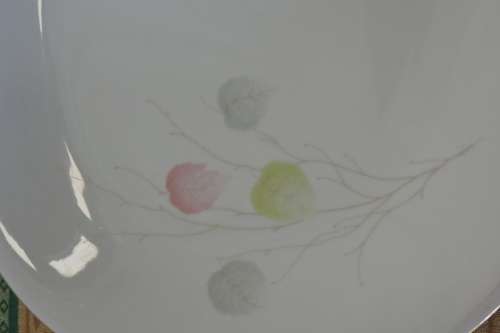 2x INCREDIBLE GERMAN MADE ''KPM" PORCELAIN MEAT/ FOOD PLATTERS IN AMAZING CONDION bid/platter