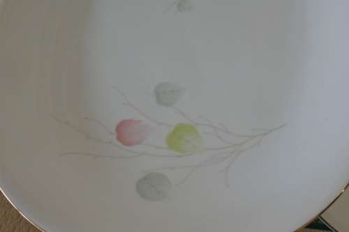 TWO GORGEOUS ''KPM" OF KRISTLER, GERMANY PORCELAIN MEAT/ FOOD PLATTERS bid/platter