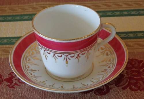 SIX EXQUISITE ASSORTED VINTAGE (c1950's) PORCELAIN DEMITASSE COFFEE CUP DUO's bid/duo