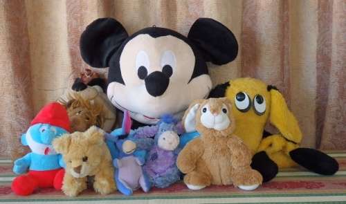 NINE GORGEOUS ASSORTED COLLECTABLE FLUFFY TOYS IN GREAT CONDITION - AWESOME XMAS GIFTS bid/toy