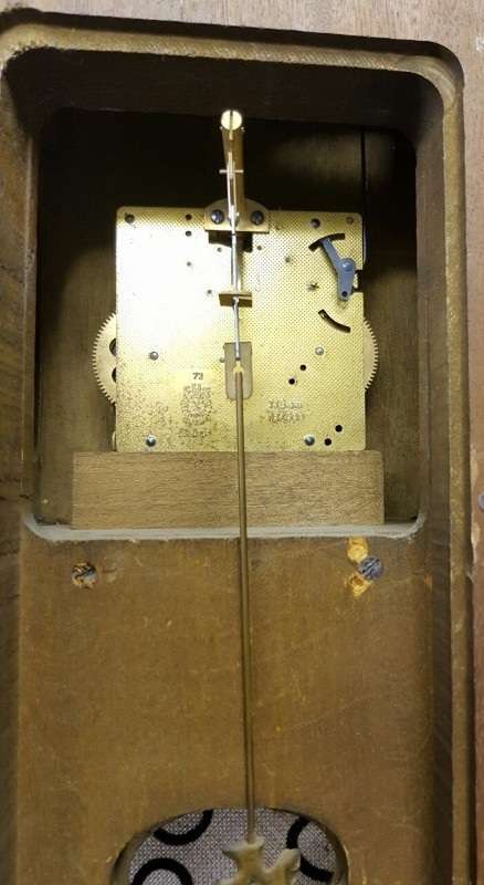 A MAGNIFICENT ZAANDAM ZAANSE (DUTCH) WALL HANGING PENDULUM CLOCK, SERVICED AND WORKING! GORGEOUS!!!