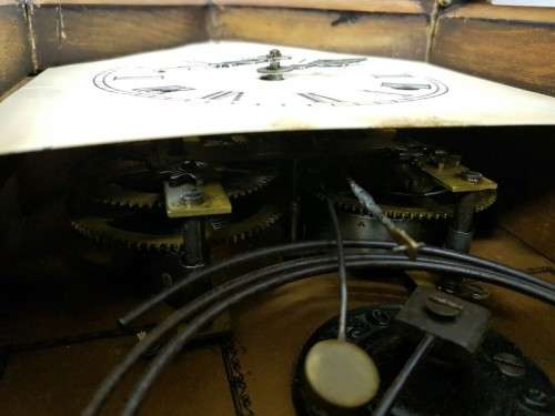 AN EXTREMELY RARE ANTIQUE (LATE 1800's) ANSONIA "GOTHIC" 8 DAY & 30 HOUR STEEPLE MANTLE CLOCK = WOW