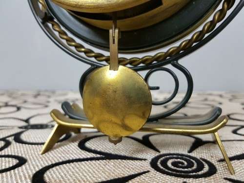 A SPECTACULAR & RARE ART DECO MID-CENTURY DUTCH "ORFAC" CLOCK COMPANY TABLE CLOCK - JUST SERVICED