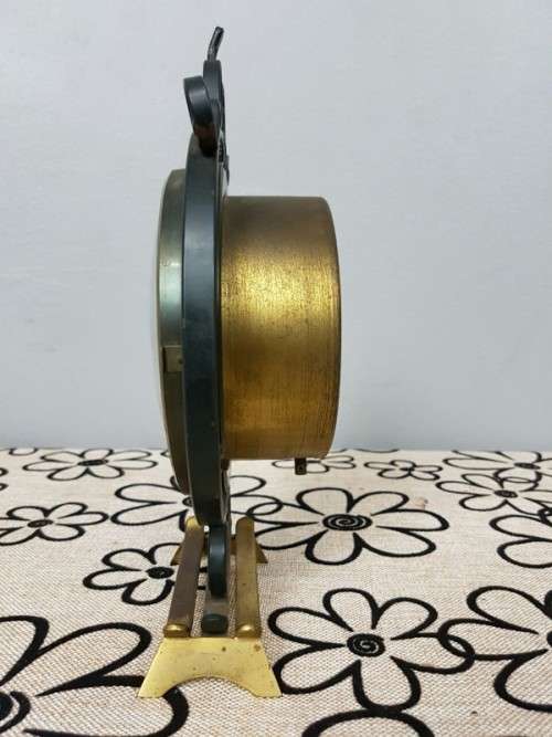 A SPECTACULAR & RARE ART DECO MID-CENTURY DUTCH "ORFAC" CLOCK COMPANY TABLE CLOCK - JUST SERVICED