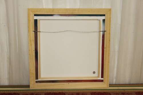 A BEAUTIFULLY APPOINTED SIGNED & FRAMED LORRAINE RALFE "ABSTRACT" COLOUR BOTANICAL PHOTOGRAPH PRINT