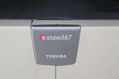 AN AWESOME TOSHIBA E-STUDIO 167 PHOTOCOPIER WITH DOCUMENT FEEDER AND 4x PAPER DRAWERS