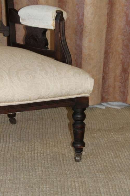 AN INCREDIBLE ANTIQUE (c1900's) HAND CARVED EDWARDIAN GRANDFATHER CHAIR IN REMARKABLE CONDITION