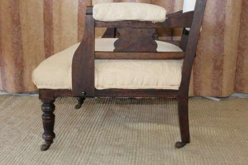 AN INCREDIBLE ANTIQUE (c1900's) HAND CARVED EDWARDIAN GRANDFATHER CHAIR IN REMARKABLE CONDITION