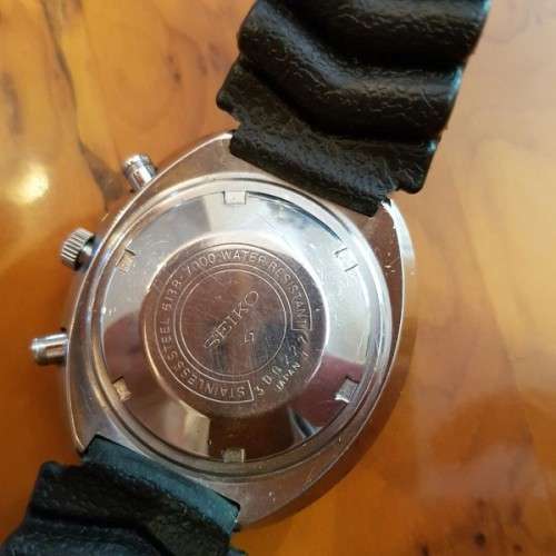 A Stunning & Rare Seiko Chronograph Automatic #6138-7000 Gents Wrist Watch In Great Condition