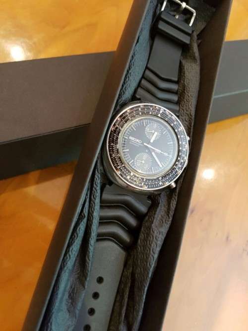 A Stunning & Rare Seiko Chronograph Automatic #6138-7000 Gents Wrist Watch In Great Condition